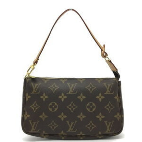 Louis Vuitton Pochette Monogram Handbag Accessoires Accessory Pouch - Picture 1 of 7
